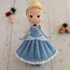 Receita Cindrela Amigurumi
