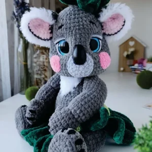 Receita Coala Amigurumi