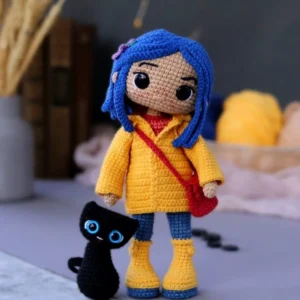 Receita Coraline Amigurumi