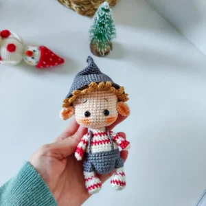 Receita Elfo Natalino Amigurumi