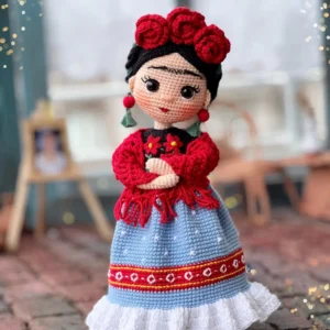 Receita Frida Amigurumi