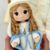 Receita Nossa Senhora Amigurumi