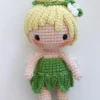 Receita Mini Princesa Sininho Amigurumi