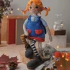 Receita Boneca Pippi Amigurumi