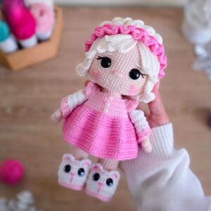 Receita Mamãe Noel Amigurumi