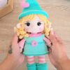 Receita Boneca Duende Natalina Amigurumi