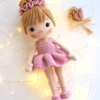 Receita Bailarina Amigurumi