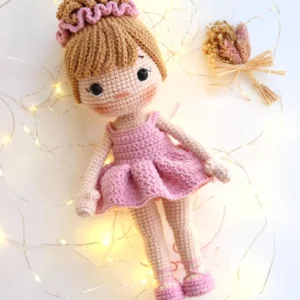 Receita Bailarina Amigurumi