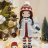 Receita Boneca Natalina Amigurumi