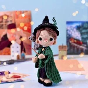 Receita McGonagall Harry Potter Amigumi