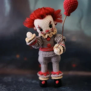 Receita PennyWise It a Cosia Amigurumi