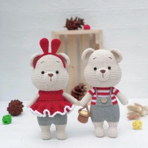 Receita Ursinhos Amigurumi