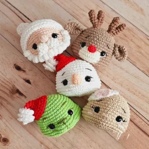 Receita Enfeite de Natal Amigurumi