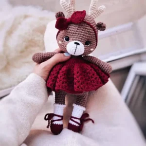 Receita Rena Natalino Amigurumi