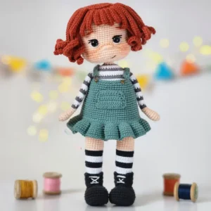 Reeceita Boneca Amigurumi