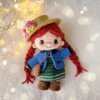 Receita Boneca Anne Amigurumi