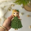 Receita Boneca Mini Amigurumi