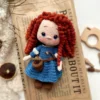 Receita Merida Amigurumi