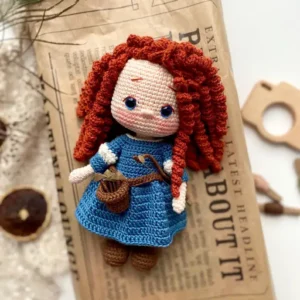 Receita Merida Amigurumi