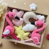Receita Mobile Flamingo Amigurumi