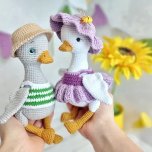 Receita Pato Amigurumi