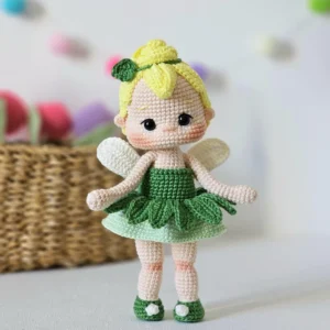 Receita Sininho Amigurumi
