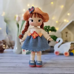 Receita Boneca Amigurumi