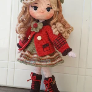Receita Boneca Amigurumi