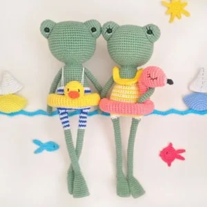 Receita Sapinho Amigurumi