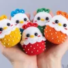 Receita Pintinhos Amigurumi