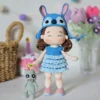 Receita Boneca Stitch Amigurumi
