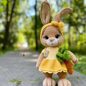 Receita Coelha Amigurumi