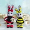 Receita Coelhinhas Amigurumi