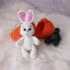 Receita Coelho na Cenoura Amigurumi