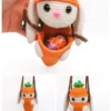 Receita Coelho na Cenoura Amigurumi