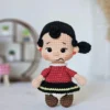 Receita Olivia Palito Amigurumi