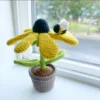 Receita Vaso de Flor Amigurumi