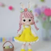 Receita Boneca Coelha Amigurumi