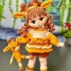 Receita Boneca e Girafa Amigurumi