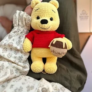 Receita Pooh Amigurumi