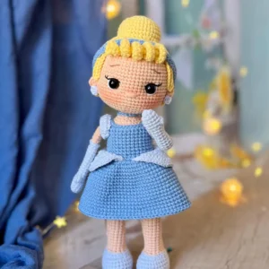 Receita Cinderela Amigurumi