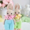Receita Coelhos Amigurumi