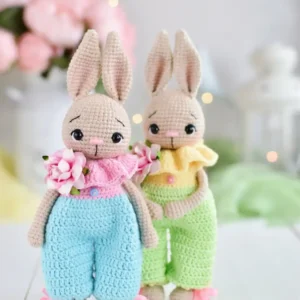 Receita Coelhos Amigurumi