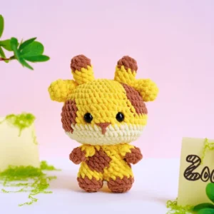 Receita Girafa Amigurumi