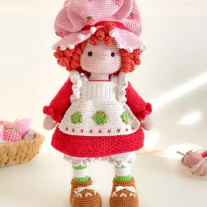 Receita Moranguinho Amigurumi