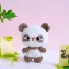 Receita Urso Panda Amigurumi