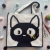 Receita Bolsa Gato Amigurumi