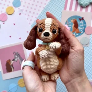 Receita Cachorrinho Amigurumi