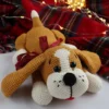 Receita Cachorro deitado Amigurumi