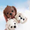 Receita Chaveiro Cachorro Amigurumi